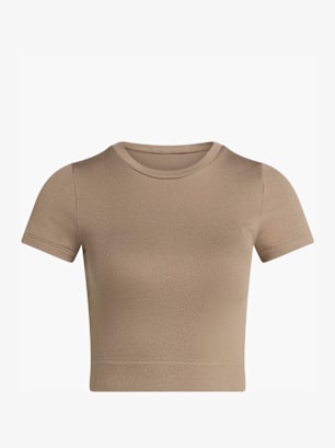 adidas Workout Essentials Knit Baby T-Shirt Braun