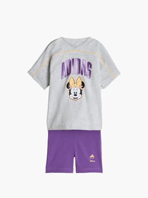 adidas ADIDAS DISNEY MINNIE MAUS T-SHIRT-SET Grau