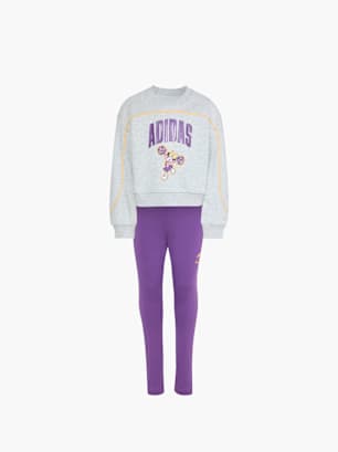 adidas ADIDAS DISNEY MINNIE MAUS JOGGINGANZUG Grau