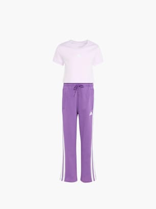 adidas ESSENTIALS SET T-SHIRT HOSE Lila