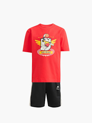 adidas ADIDAS DISNEY MICKY MAUS T-SHIRT-SET Rot