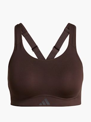 adidas Optime Workout BH, hohe Belastung Braun