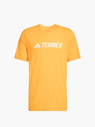adidas Terrex Multi Climacool Logo Tech T-Shirt Orange