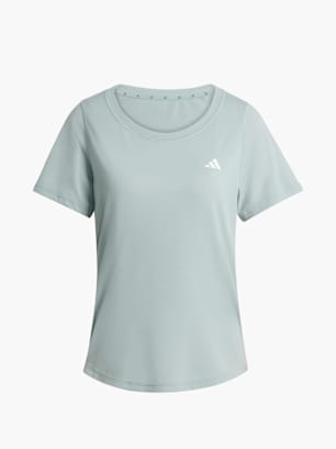 adidas Workout Essentials T-Shirt mit tiefem Ausschnitt Grün