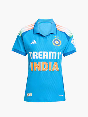 adidas Indien Cricket One Day International Trikot Blau