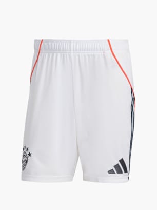 adidas FC Bayern München 25/26 Auswärtsshorts Weiß