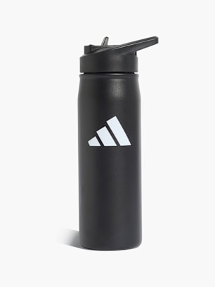 adidas Strohhalm für Metall-Trinkflasche 0,6 Liter Schwarz