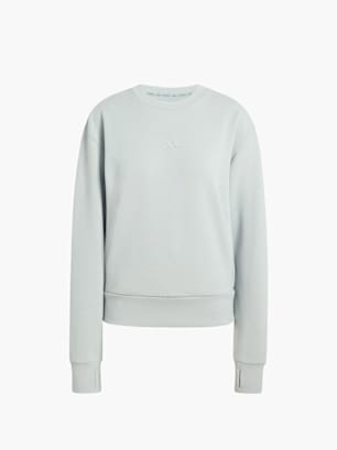 adidas Designed-for-Training entworfenes Warm-Up Sweatshirt mit Rundhalsausschnitt Grün