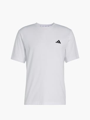adidas WORKOUT ESSENTIALS FEELREADY T-SHIRT Weiß