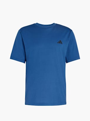 adidas WORKOUT ESSENTIALS FEELREADY T-SHIRT Blau