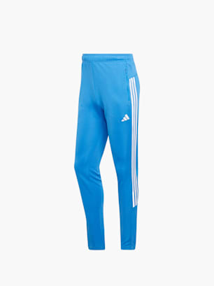 adidas WORKOUT ESSENTIALS ALL-SET 3-STREIFEN HOSE AUS GEWIRKTEM MATERIAL Blau