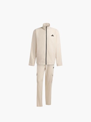 adidas Sportswear Cargo-Trainingsanzug, gewebt Beige