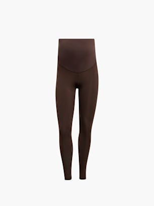 adidas Optime Essentials Workout Umstands-Leggings in voller Länge Braun