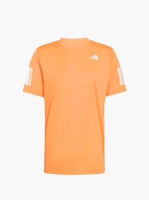 adidas Club Tennis CLIMACOOL 3-Streifen T-Shirt Orange