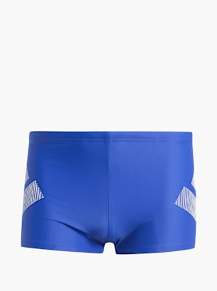 adidas BIG BARS BOXER-BADEHOSE Blau