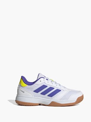 adidas Ligra 8 Indoor Kids Schuh Weiß