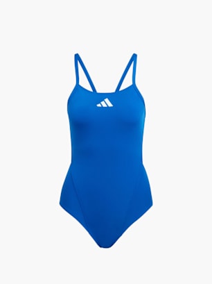 adidas RIPSTREAM TEAM THIN STRAPS C-BACK BADEANZUG Blau