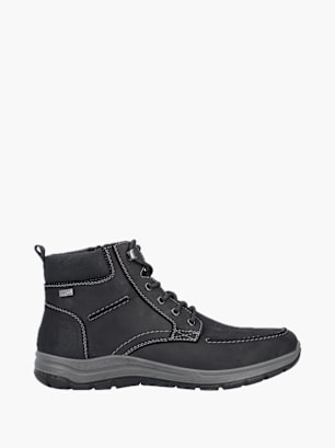 Rieker Herren Schnürstiefel Schwarz