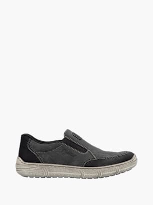 Rieker Herren Slipper Grau