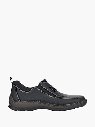 Rieker Herren Slipper Schwarz