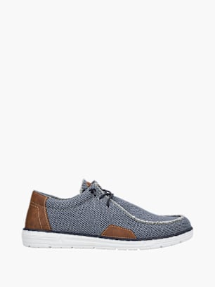Rieker Herren Slipper Blau