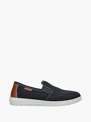 Rieker Herren Slipper Blau