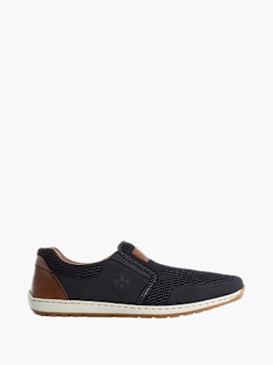 Rieker Herren Slipper Blau