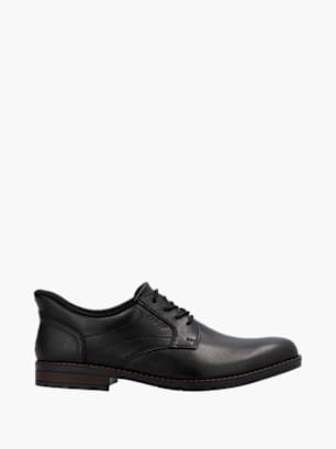Rieker Herren Slipper Schwarz