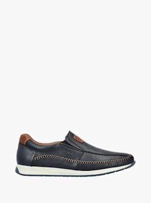 Rieker Herren Slipper Blau
