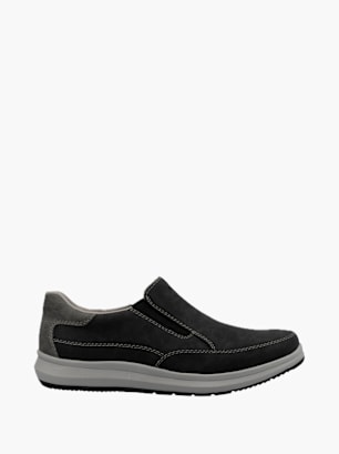 Rieker Herren Slipper Schwarz