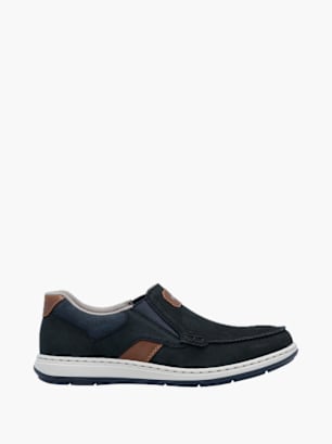 Rieker Herren Slipper Blau