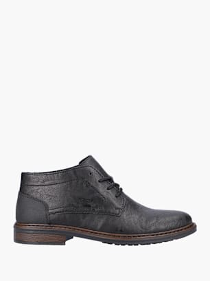 Rieker Herren Schnürstiefel Schwarz