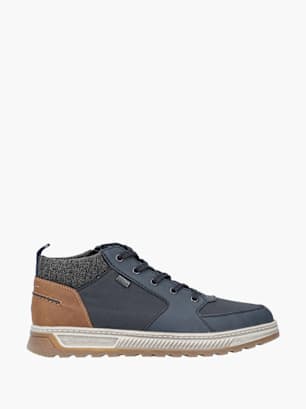 Rieker Herren Schnürstiefel Blau