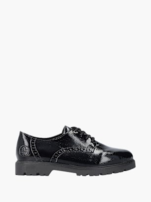 Elegantes Schwarze Schnrschuhe Fr Damen Ebenbild