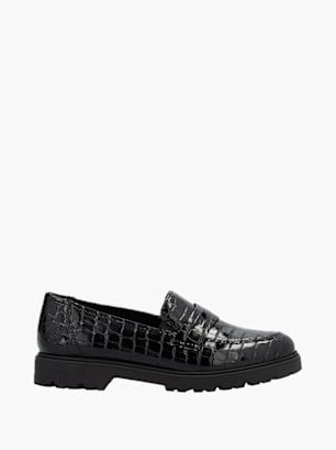 Rieker Damen Loafer Schwarz
