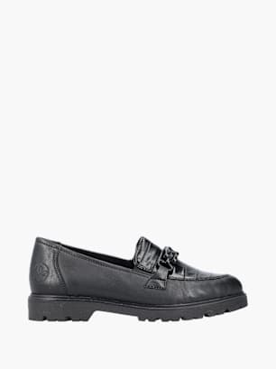 Rieker Damen Loafer Schwarz