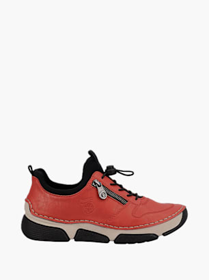 Rieker Damen Slipper Rot