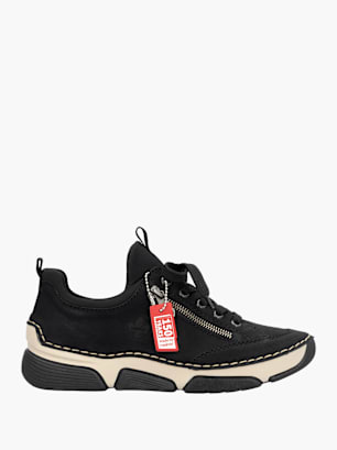 Rieker Damen Slipper Schwarz