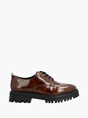 Rieker Damen Schnürschuhe Braun