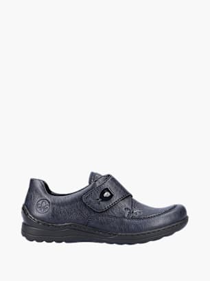 Rieker Damen Slipper Blau