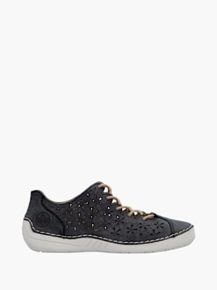 Rieker Damen Schnürschuhe Blau