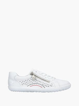 Rieker Damen Schnürschuhe Weiß