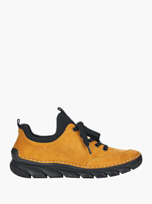 Rieker Damen Slipper Gelb