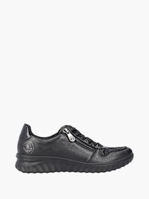 Rieker Damen Schnürschuhe Schwarz