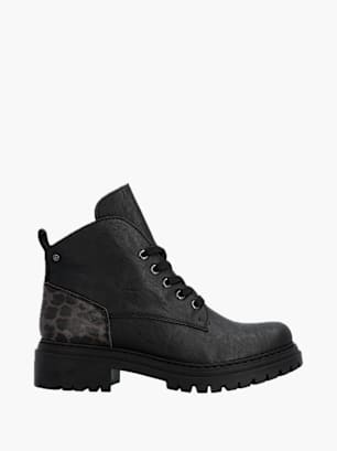 Rieker Damen Biker Boots Schwarz