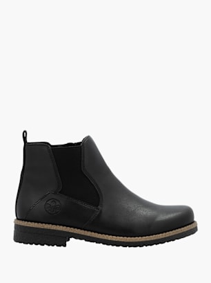Rieker Damen Chelsea Boots Schwarz