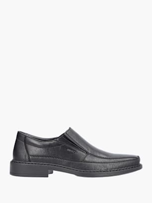 Rieker Herren Slipper Schwarz