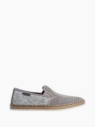 Rieker Herren Slipper Grau