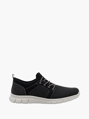 Rieker Herren Slipper Schwarz