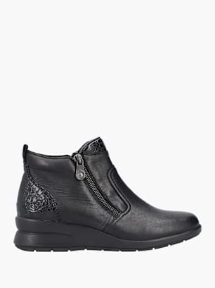 Rieker Damen Kurzstiefel Schwarz